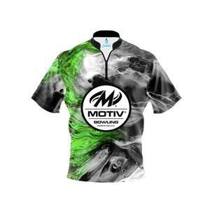 CoolWick Sash Motiv Green Lava Bowling Jersey Athletic Size L
